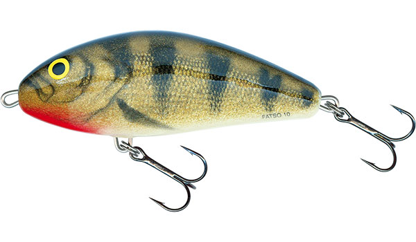 Salmo Fatso 10cm Emerald Perch - Floating