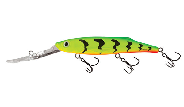 Salmo Freediver 12cm Green Tiger - Super Deep Runner Floating