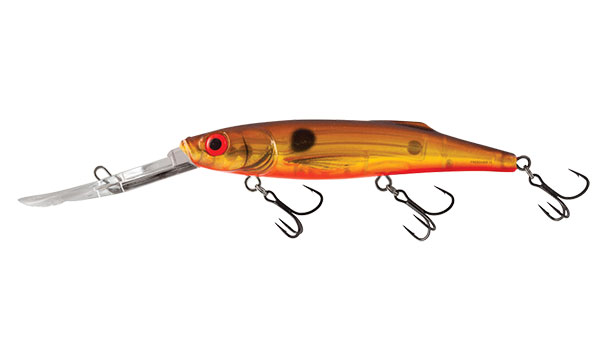 Salmo Freediver 12cm Motor Oil Shad - Super Deep Runner Floating