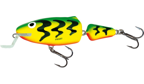 Salmo Frisky 7cm Green Tiger - Shallow Runner Floating