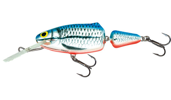 Salmo Frisky 7cm Silver Blue Orange - Deep Runner Floating