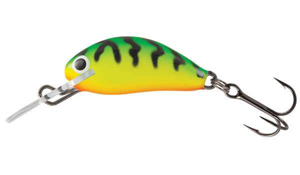 Salmo Hornet  2.5cm Green Tiger - Sinking