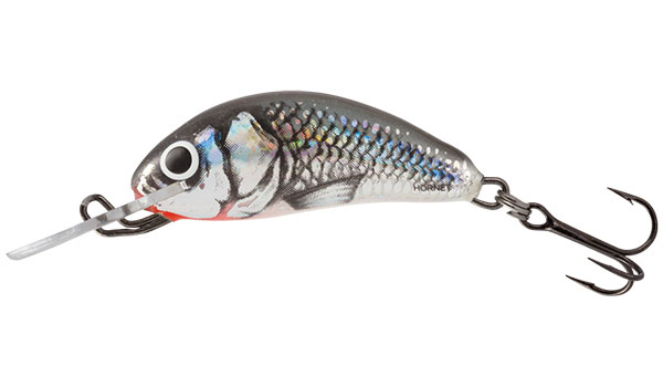 Salmo Hornet  2.5cm Holographic Grey Shiner - Sinking