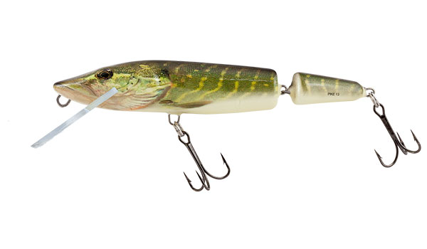 Salmo Pike Jointed 13cm Real Pike - Floating