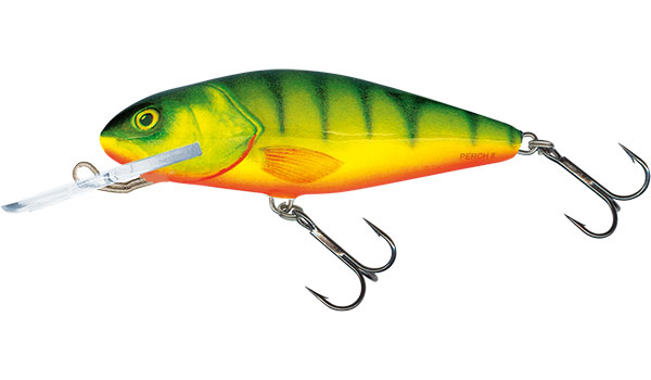 Salmo Perch 8cm Hot Perch - Deep Runner Floating