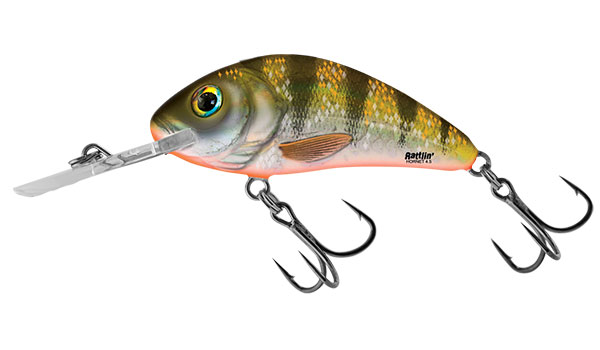 Salmo Rattlin' Hornet 4.5cm Yellow Holo Perch - Floating