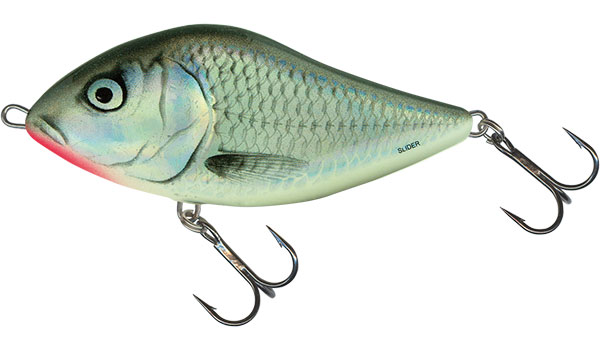 Salmo Slider 5cm Holo Grey Shiner - Sinking