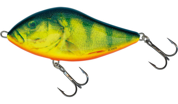 Salmo Slider 5cm Real Hot Perch - Sinking