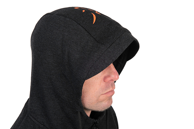 ccl190_195_fox_collection_blackorange_lightweight_hoody_hood_detailjpg