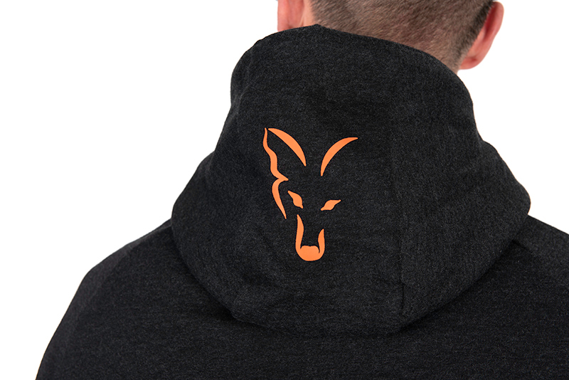 ccl190_195_fox_collection_blackorange_lightweight_hoody_hood_logo_detailjpg