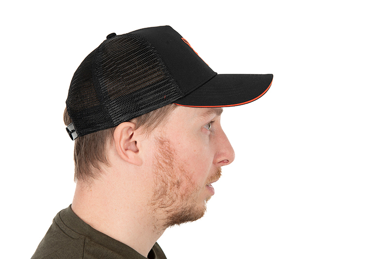 chh017_fox_collection_trucker_cap_black_and_orange_side_viewjpg