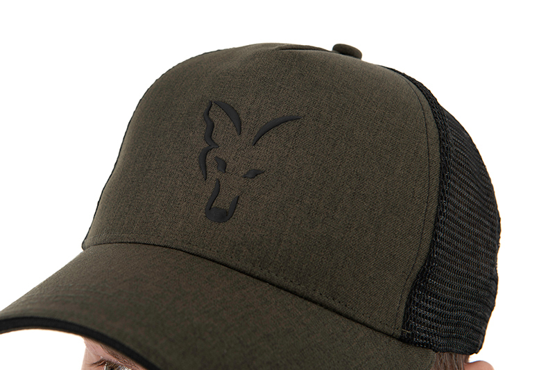 chh018_fox_collection_trucker_cap_green_and_black_logo_detailjpg