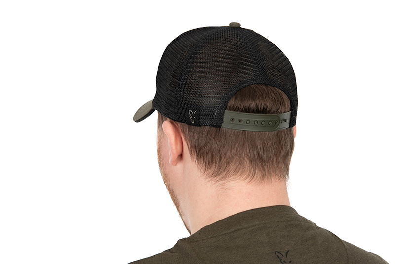 chh018_fox_collection_trucker_cap_green_and_black_rear_viewjpg