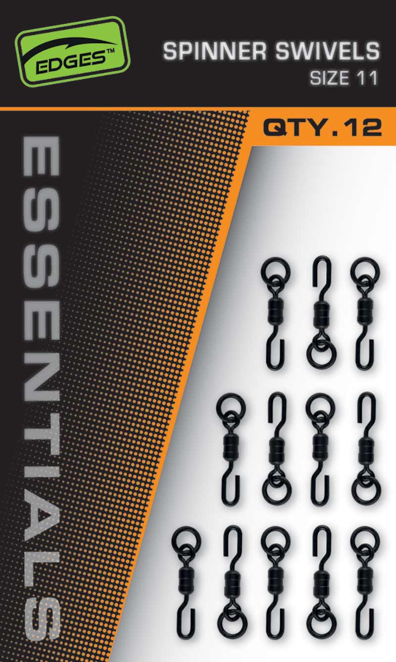 Korda Spinner Swivel - Nuovo Girello Con Clip Per Cambiare Amo Velocemente Nella Pesca
