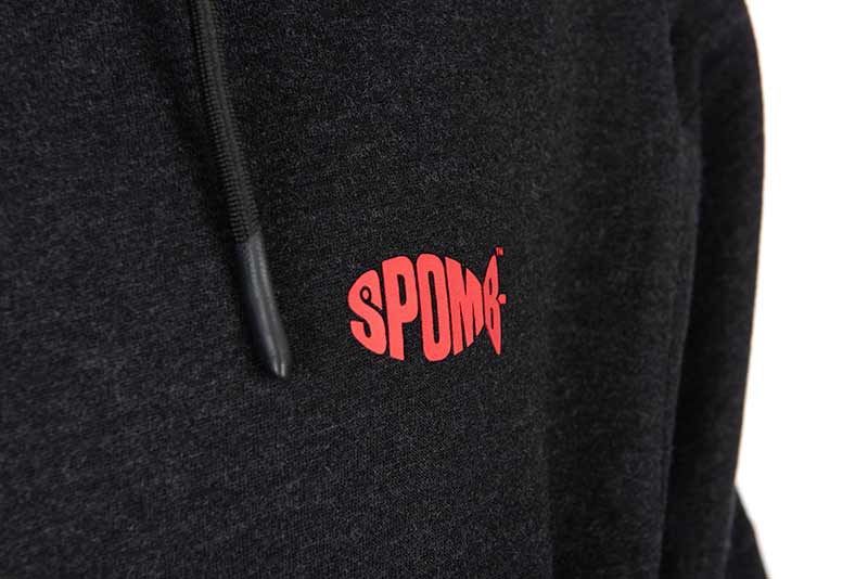 dcl001_006_spomb_black_marl_pullover_hoody_chest_logo_detailjpg