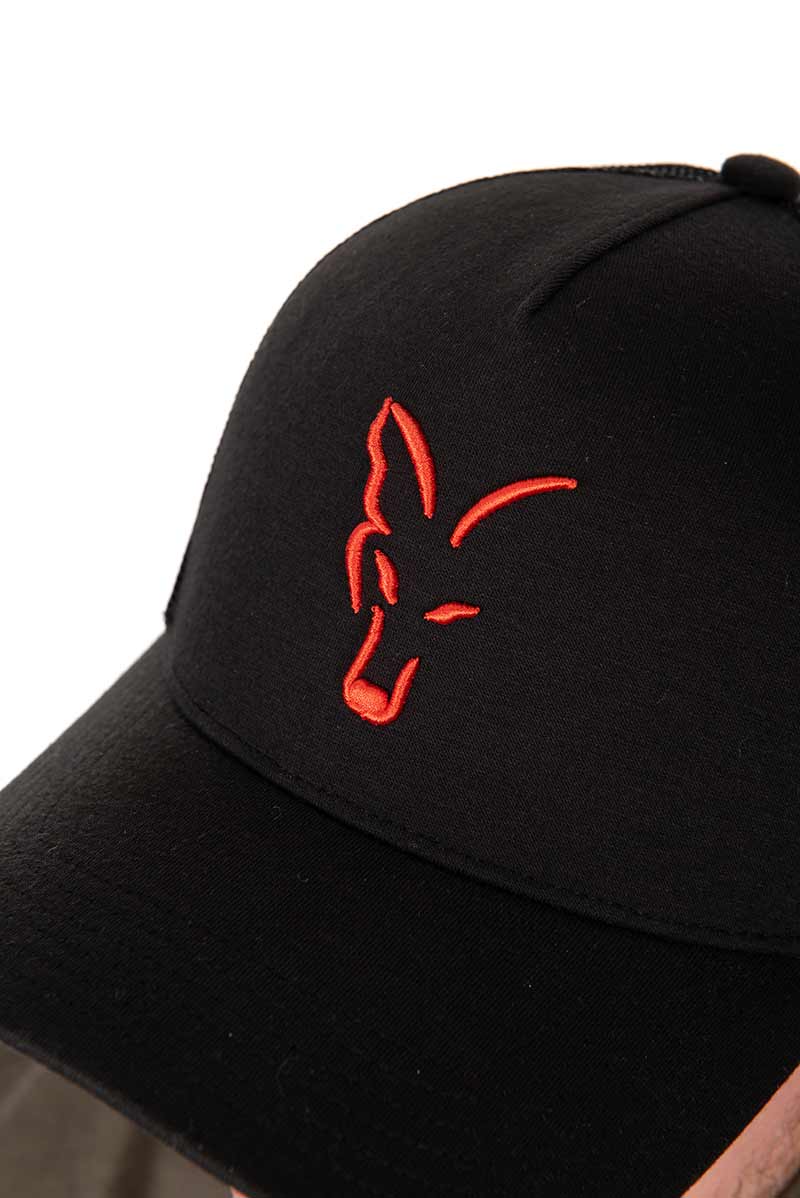 chh034_fox_collection_trucker_cap_black_and_orange_logojpg