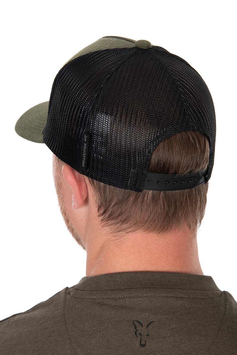 chh035_fox_collection_trucker_cap_green_and_black_backjpg