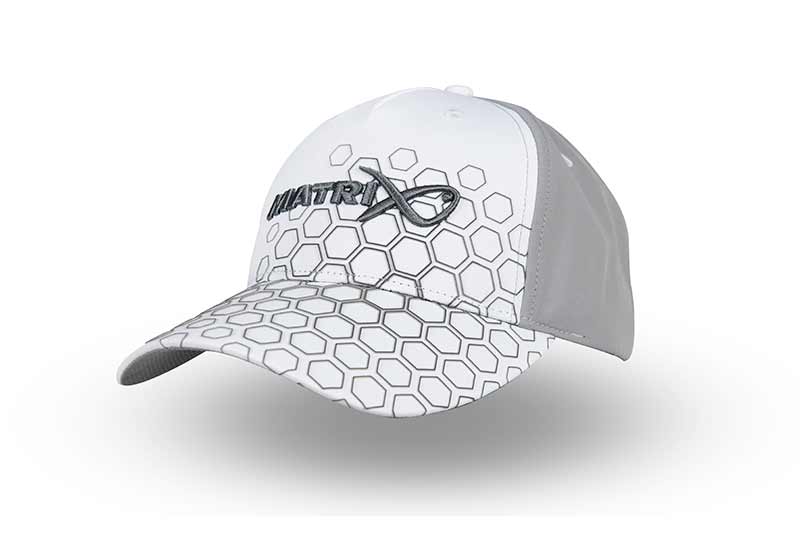 ghh008_matrix_hex_print_baseball_cap_white_mainjpg