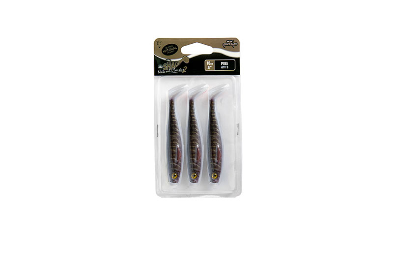 Fox Rage Pro Shad Single Colour Packs Rage Pro Shad 10cm / 4" SN Pike x 3pcs