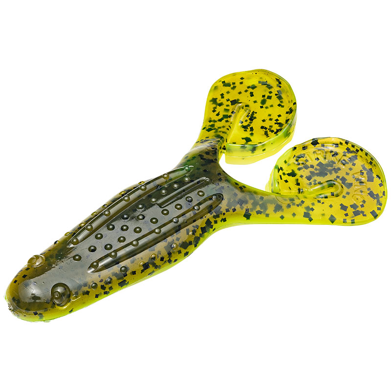 Strike King Rage Toad Green Pumpkin Chart Laminate - 10cm