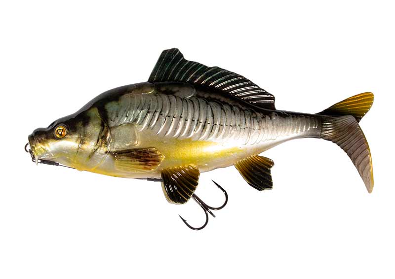 Fox Rage Replicant® Super Natural Carp Realistic replicant Mirror Carp 18cm