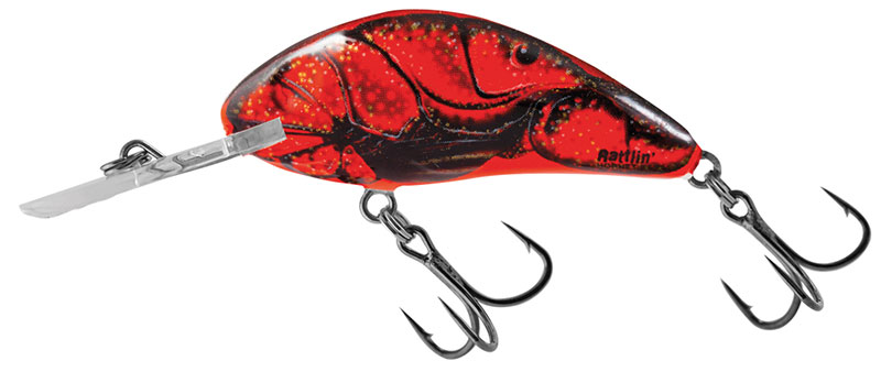 Salmo Rattlin' Hornet 5.5cm Red Crawdad - Floating