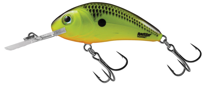 Salmo Rattlin' Hornet 5.5cm Chartreuse Shad - Floating