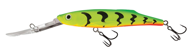 Salmo Freediver 9cm Green Tiger - Floating