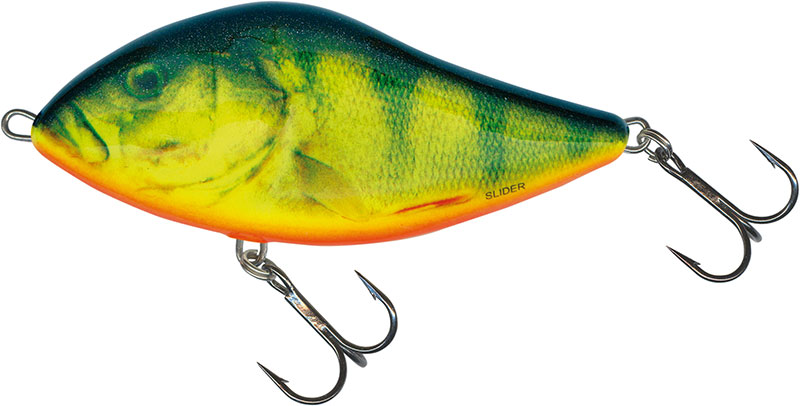 Salmo Slider 7cm Real Hot Perch - Floating