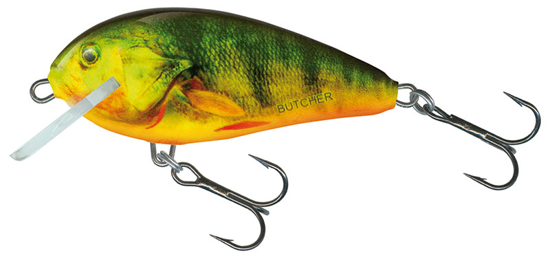 Salmo Butcher 5cm Supernatural Hot Perch - Floating