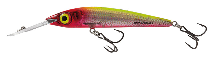 Salmo Rattlin’ Sting 9cm Holographic Clown - Deep Runner