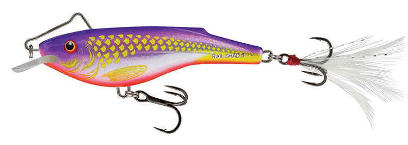 Salmo Rail Shad 6cm Holographic Purpledescent