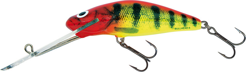 BULLHEAD SUPER DEEP RUNNER - 8cm CLOWN YELLOW PERCH