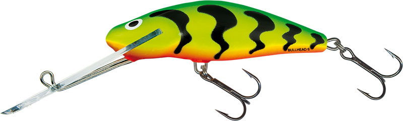 BULLHEAD SUPER DEEP RUNNER - 4.5cm Green Tiger