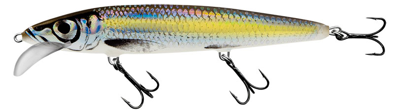 WHACKY FLOATING - 9cm SILVER CHARTREUSE SHAD