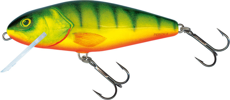 PERCH SHALLOW RUNNER - 14cm HOT PERCH