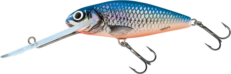 PERCH SUPER DEEP RUNNER - 14cm SILVER BLUE