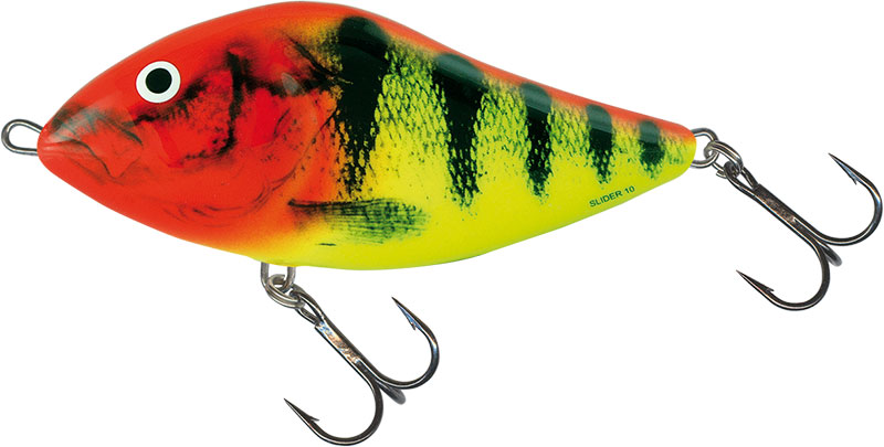 SLIDER FLOATING - 5cm CLOWN YELLOW PERCH