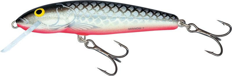 MINNOW SINKING - 9cm GREY SILVER