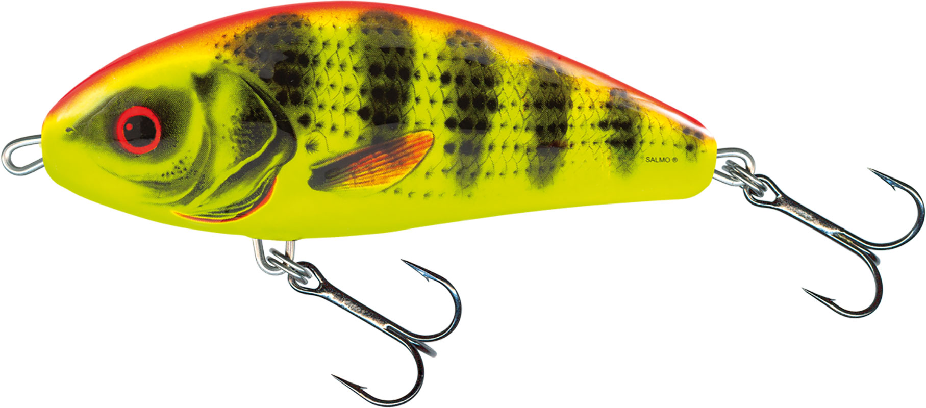 Salmo Fatso 10cm Bright Perch - Floating