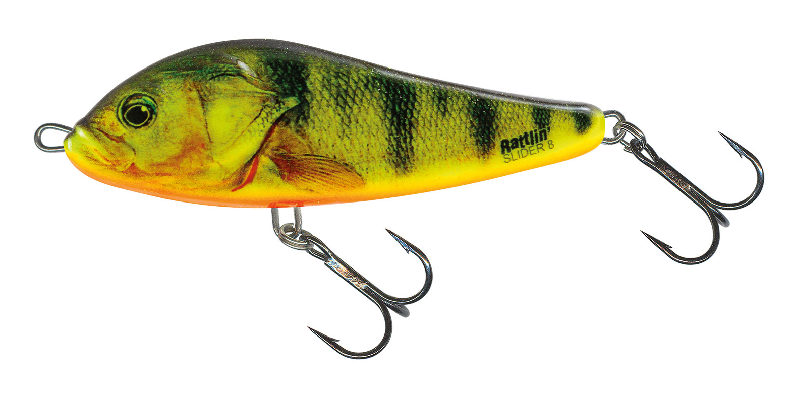 Salmo Rattlin' Slider 8cm Supernatural Hot Perch - Sinking