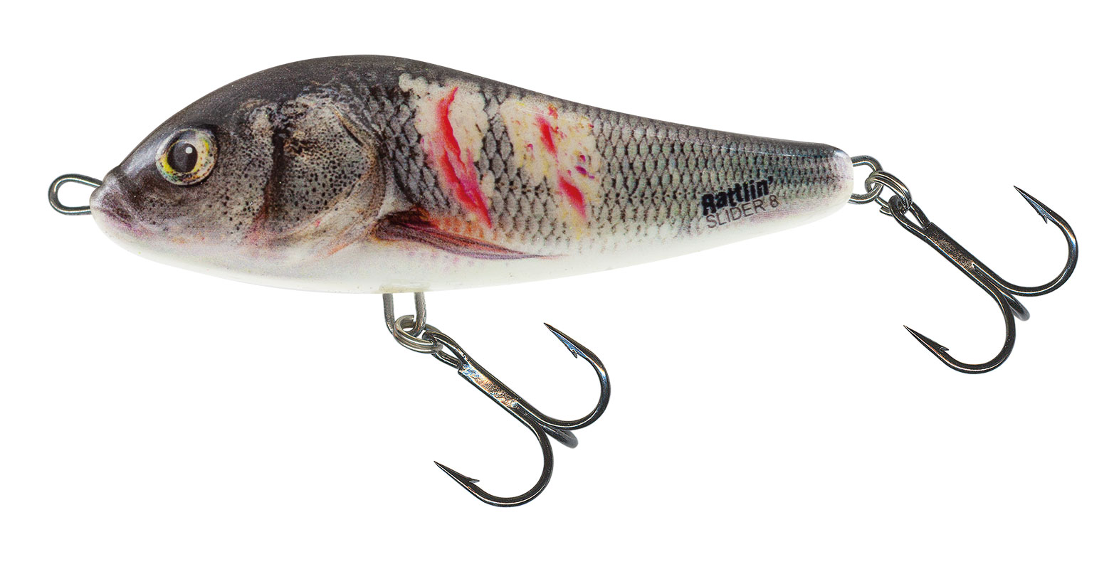 Salmo Rattlin' Slider 8cm Supernatural Wounded Dace - Sinking