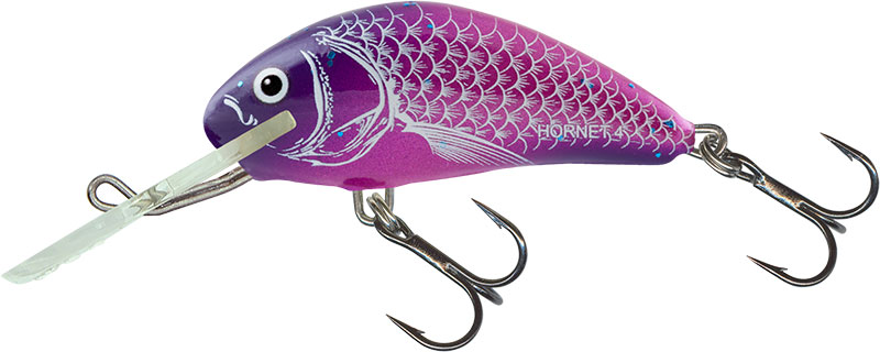 Salmo Hornet 3.5cm UV Purple - Sinking