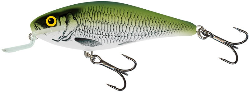 Salmo Executor 9cm Olive Bleak - Shallow Runner Floating