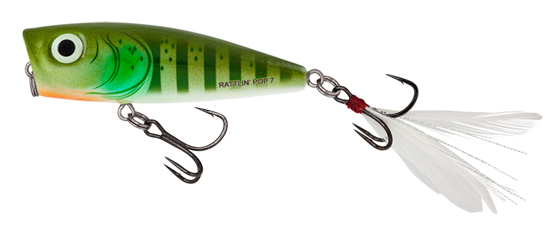 Salmo Rattlin’ Pop 7cm Green Gill