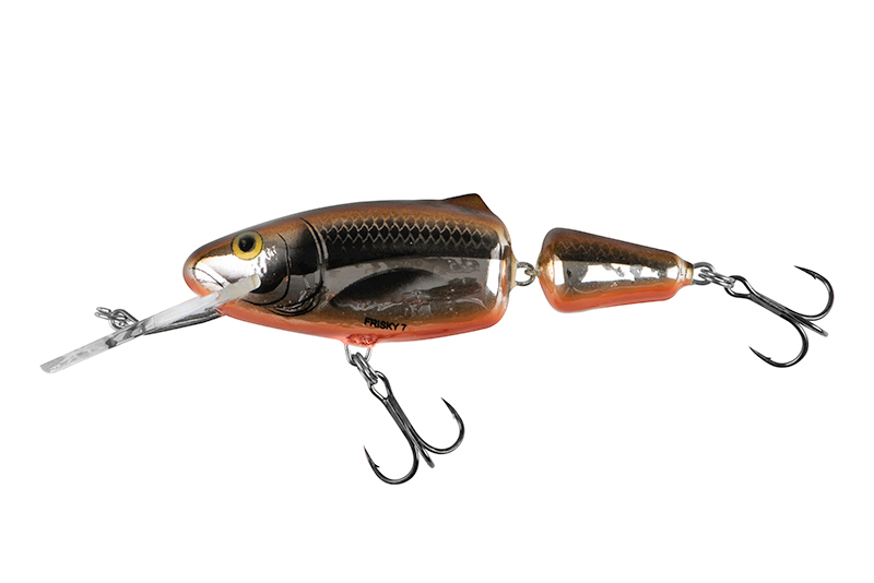 Salmo Frisky 7cm Hot Olive - Deep Runner Floating