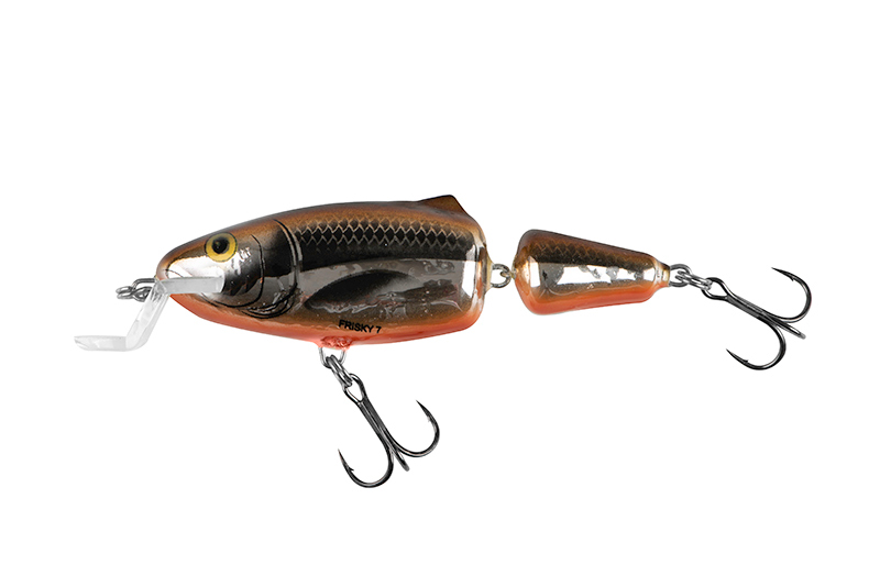 Salmo Frisky 7cm Hot Oilve - Shallow Runner Floating