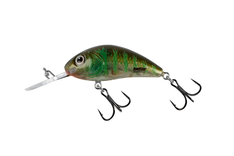 Salmo Rattlin' Hornet 6.5cm Clear Green Gill - Floating