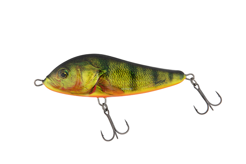 Salmo Rattlin’ Slider 15 Super Natural Hot Perch - Sinking