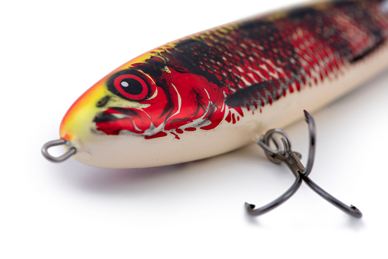 Limited Edition Salmo Sweeper 17 Colours Holo Red Perch - Sinking